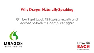 Or How I got back 12 hours a month and
learned to love the computer again

 