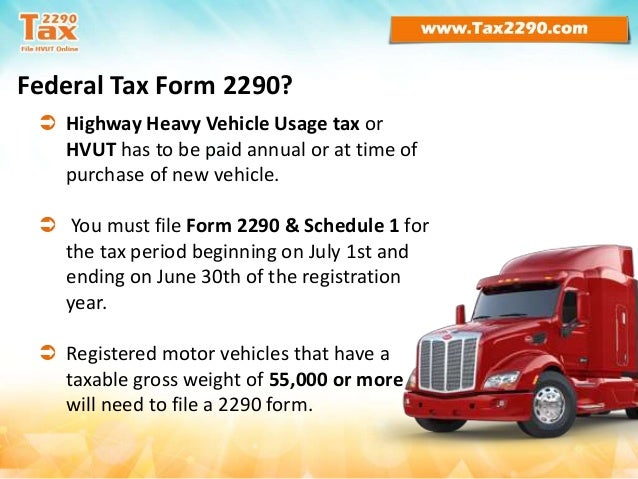 why e file form 2290 tax returns form 2290 online filing