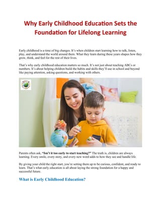 Why Early Childhood Education Sets the Foundation for Lifelong Learning.pdf