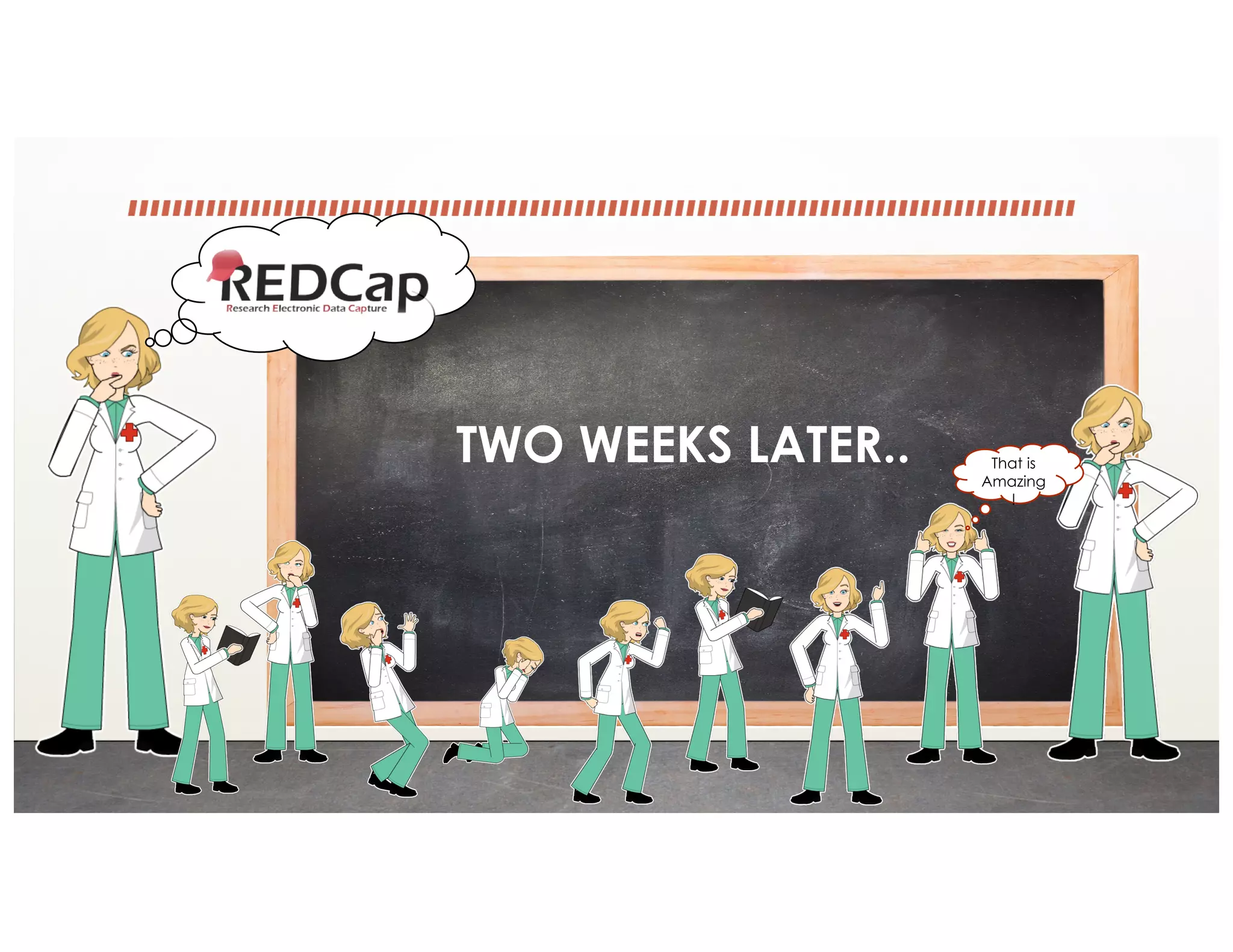 TWO WEEKS LATER.. That is
Amazing
!
 