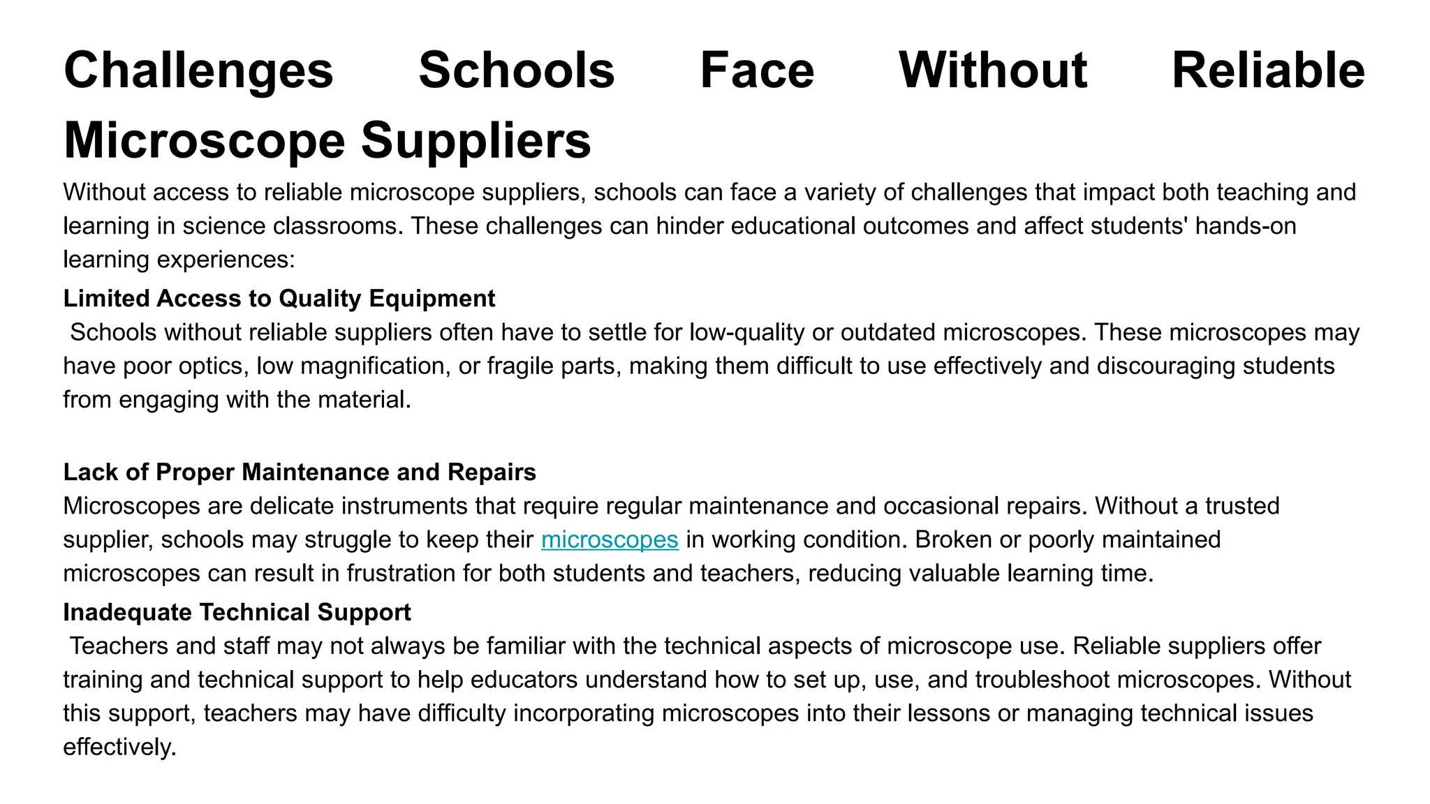 Why Educational Microscope Suppliers are Essential for Science ...