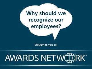 Why Should we have an Employee Recognition Program?