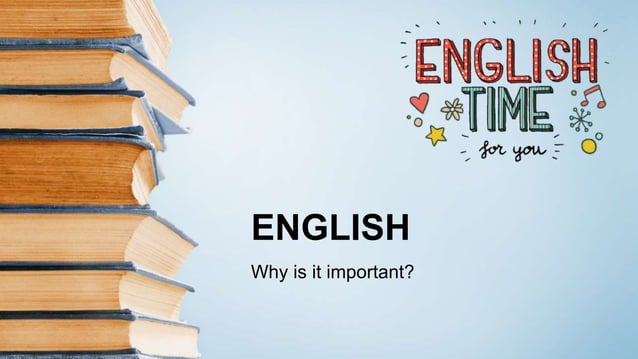 Why learning English? | PPTX