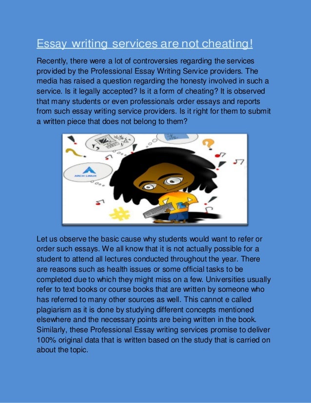 essay writing service cheating