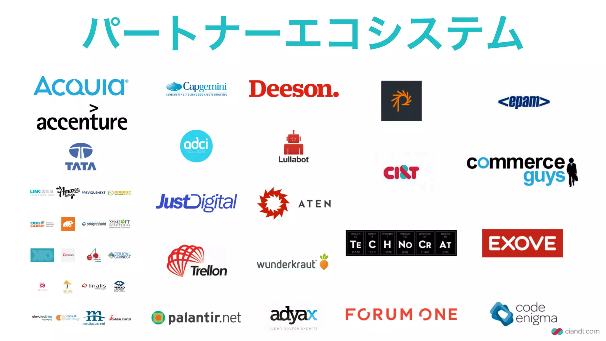 パートナーエコシステム
 