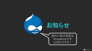 5. ハイパフォーマンス
● 標準技術の採用
● ハイパフォーマンスを必
要とするサイトが導入
し、更にパフォーマンス
が高まるフィードバック
ループ
一般的なDrupalインフラ構成
 