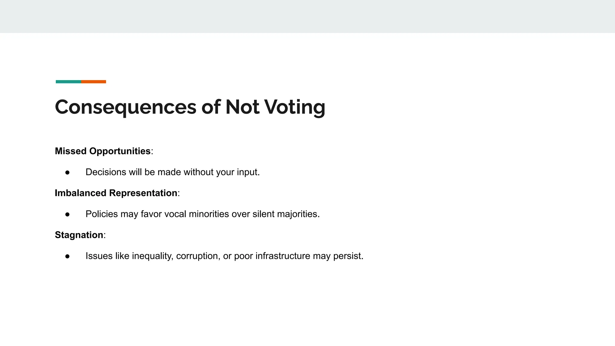 Why Every Vote Matters In A Democratic System | PDF