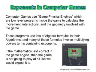 Exponent Meaning Computer Science Why Exponents are Important | PPTX