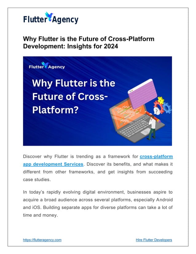 Why Flutter is the Future of Cross-Platform? | PDF