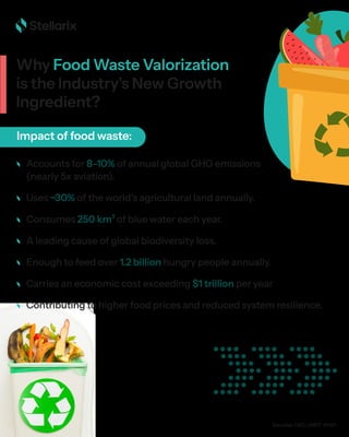 Why Food Waste Valorization is the Industry's New Growth Ingredient? | PDF
