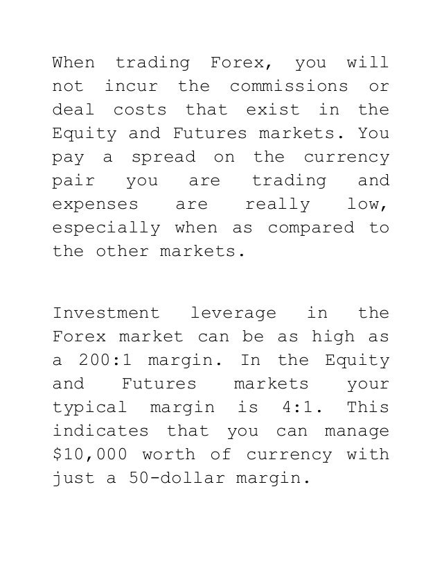 Why forex is better than stocks