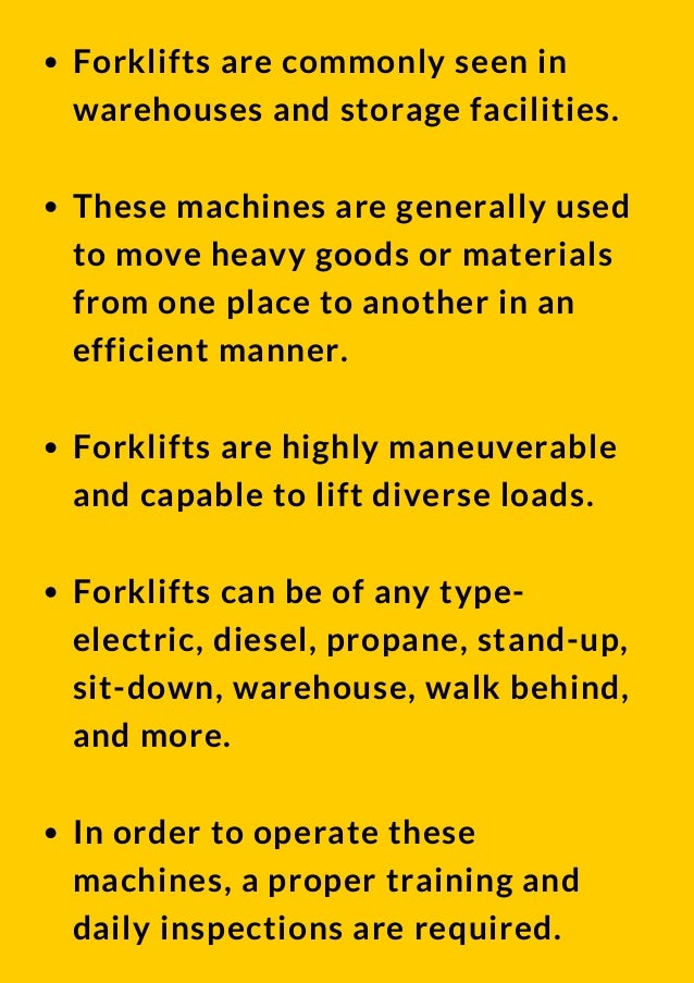 Why Forklift Training is Necessary to Get Forklift Licence ...