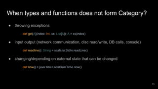 Why functional programming and category theory strongly matters | PDF