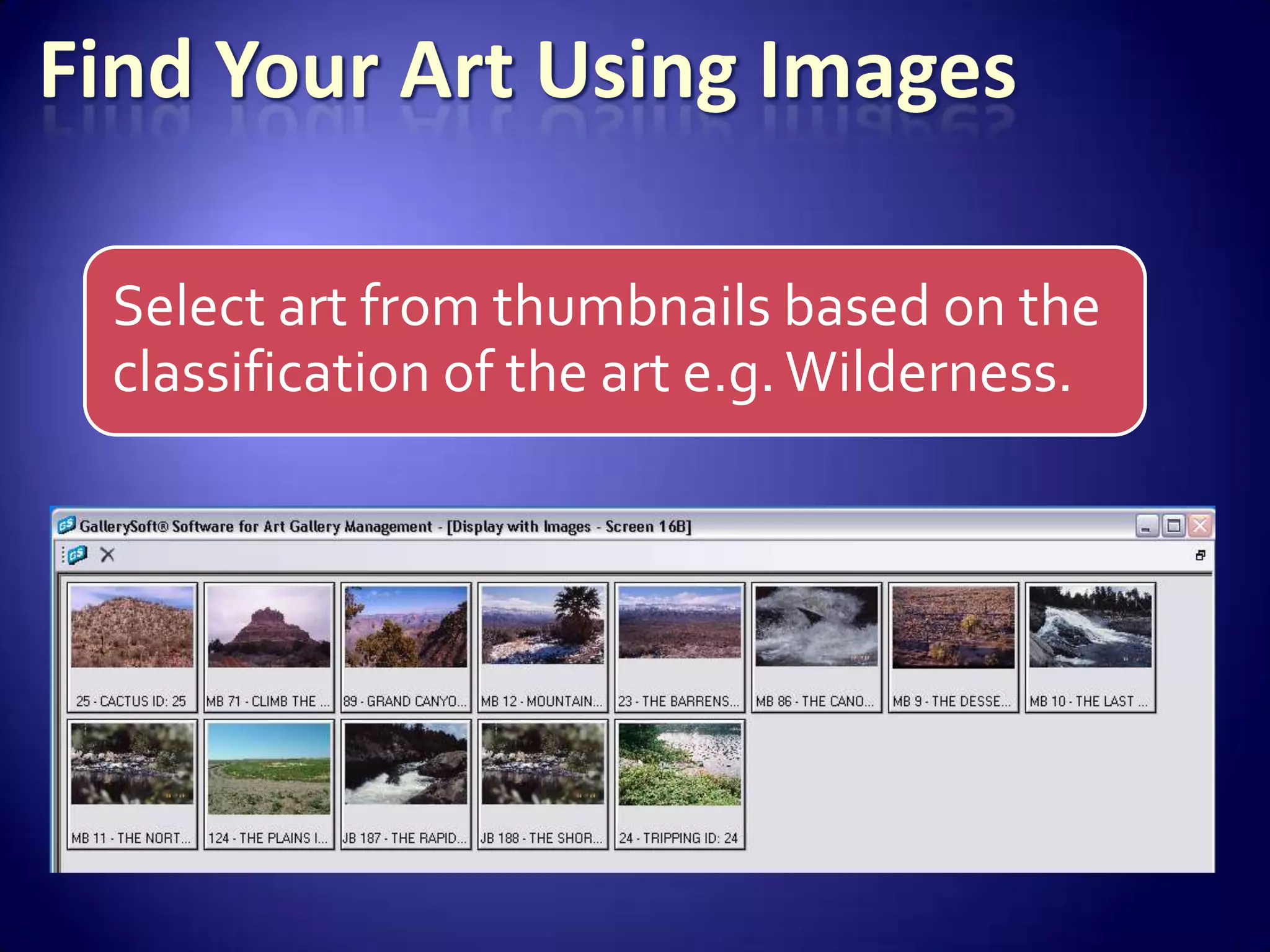 Find Your Art Using Images
