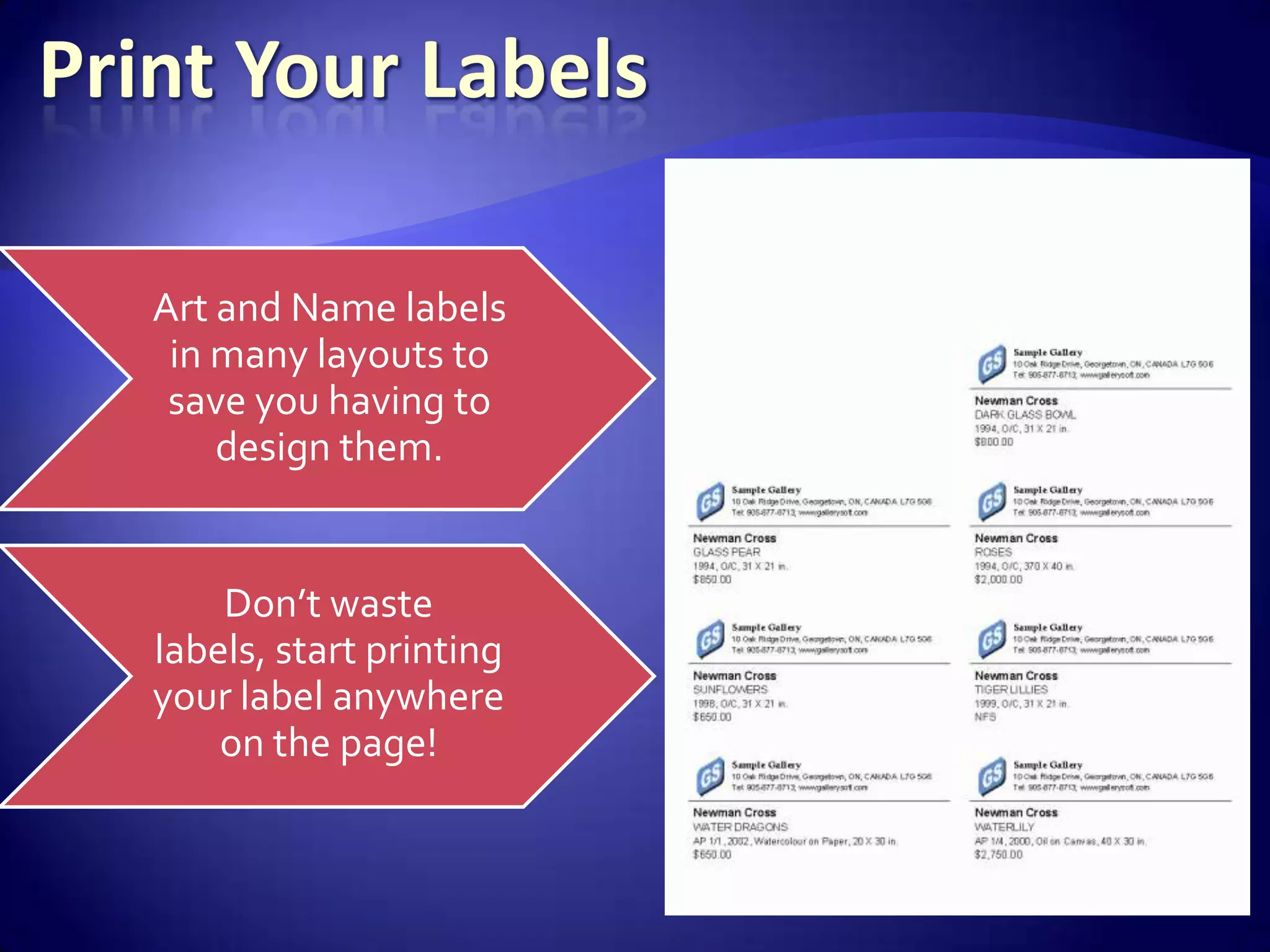 Print Your Labels