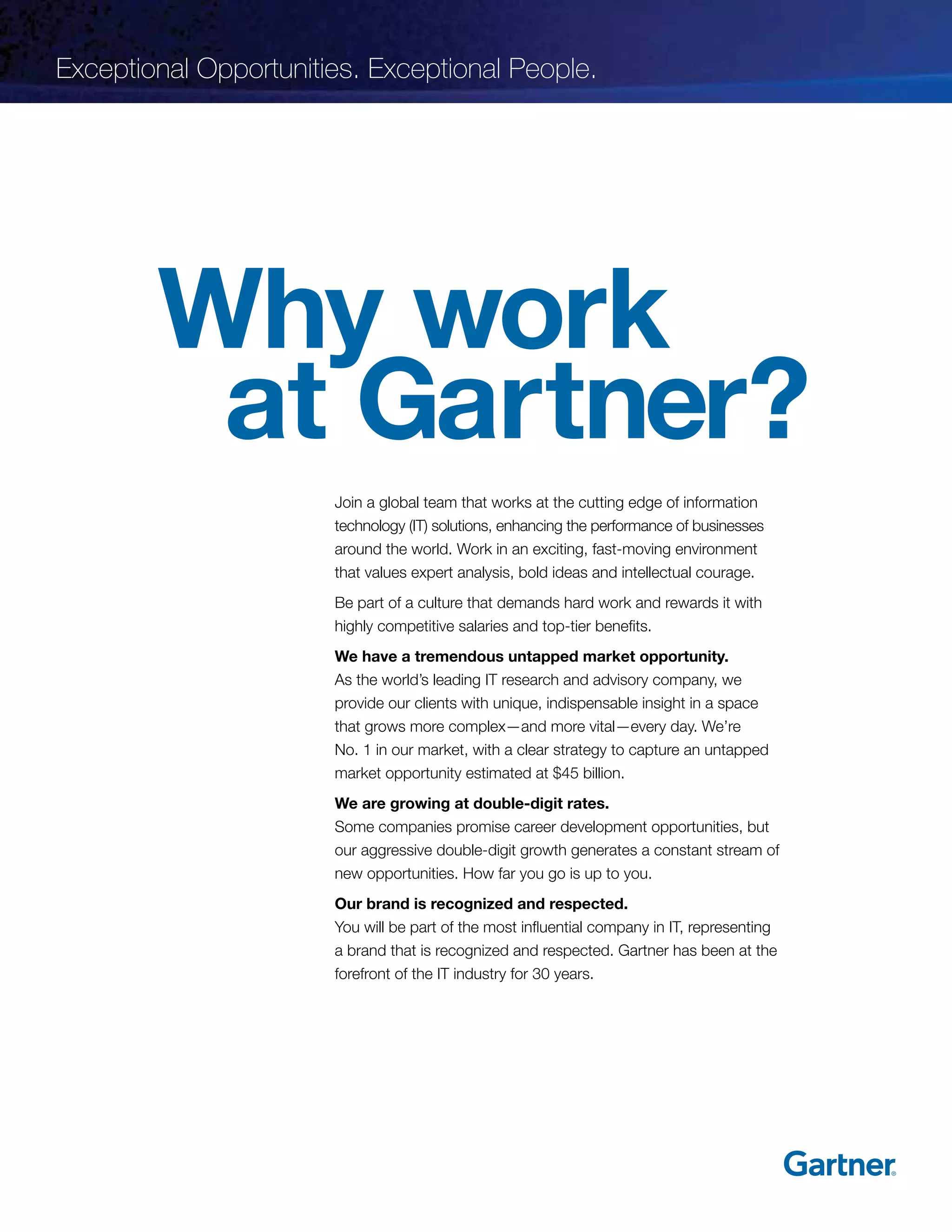 Why Gartner PDF