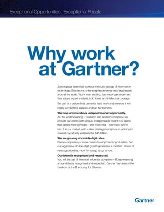 Why Gartner PDF