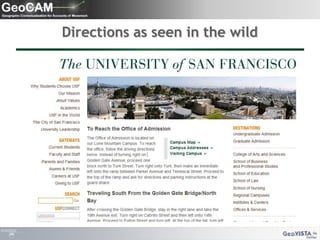 Directions as seen in the wild