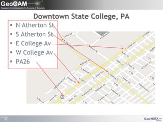 Downtown State College, PAN Atherton StS Atherton StE College AvW College AvPA26