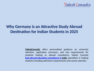 Why Germany is an Attractive Study Abroad Destination for Indian ...