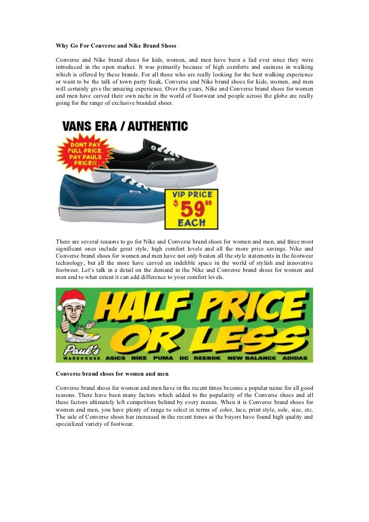 pauls warehouse new balance