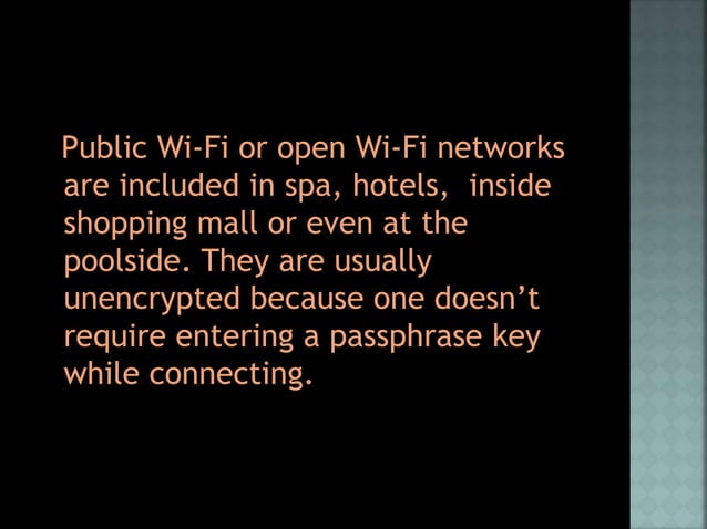 Why hackers love public Wi-fi | PPT