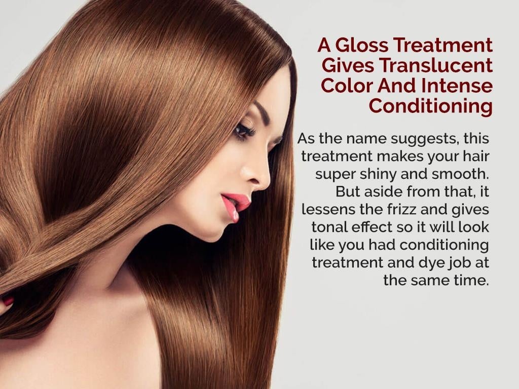 Why Hair Gloss Treatment Is Better Compared To Usual Dye Job