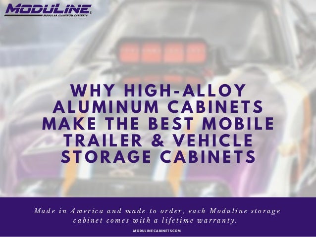Why High Alloy Aluminum Cabinets Make The Best Mobile Trailer Amp V