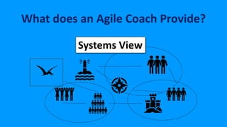 What does an Agile Coach Provide?
Access to Resources
 