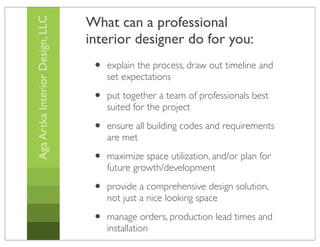 Why hire an interior designer | PDF
