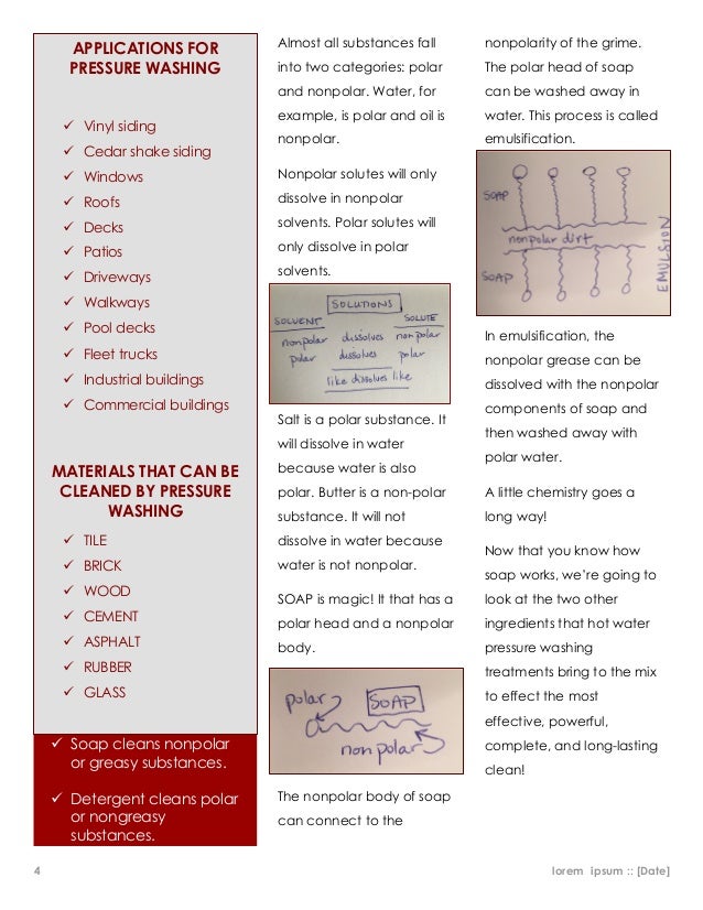 How Hot Water Pressure Washing Works