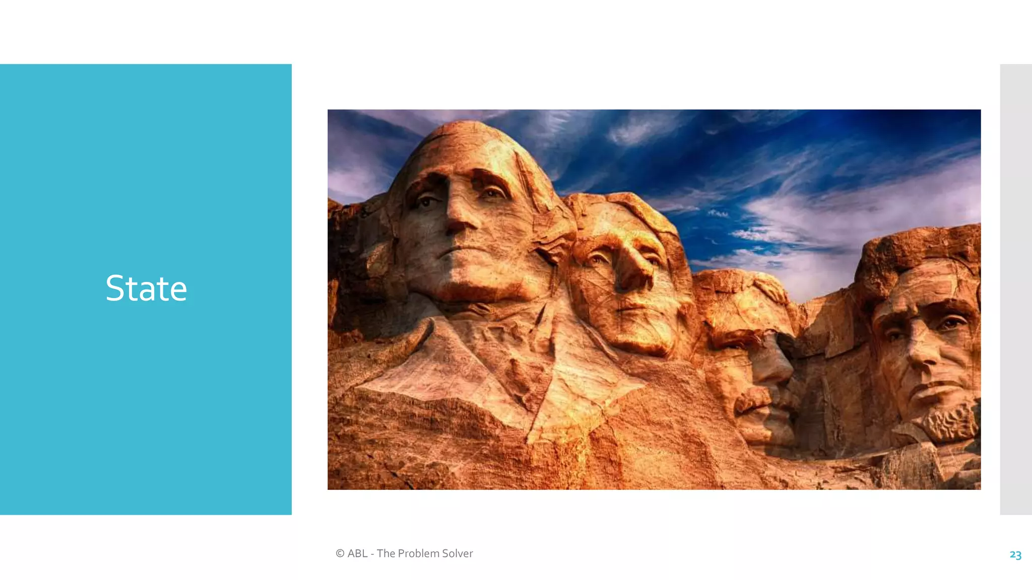 State
© ABL - The Problem Solver 23
 