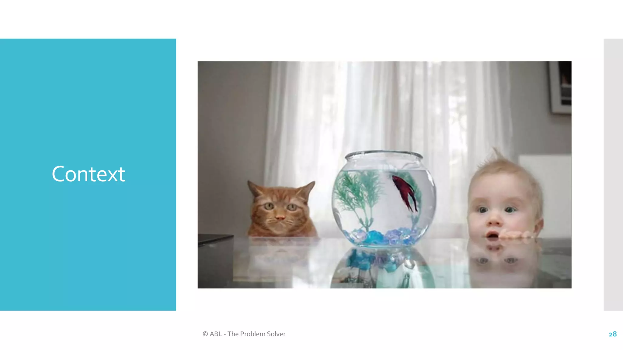 Context
© ABL - The Problem Solver 28
 