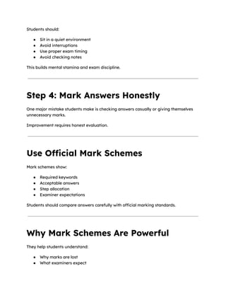 Mastering IGCSE Exam Success with Past Papers: A Step-by-Step Guide | PDF
