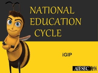 NATIONAL 
EDUCATION 
CYCLE 
iGIP 
 