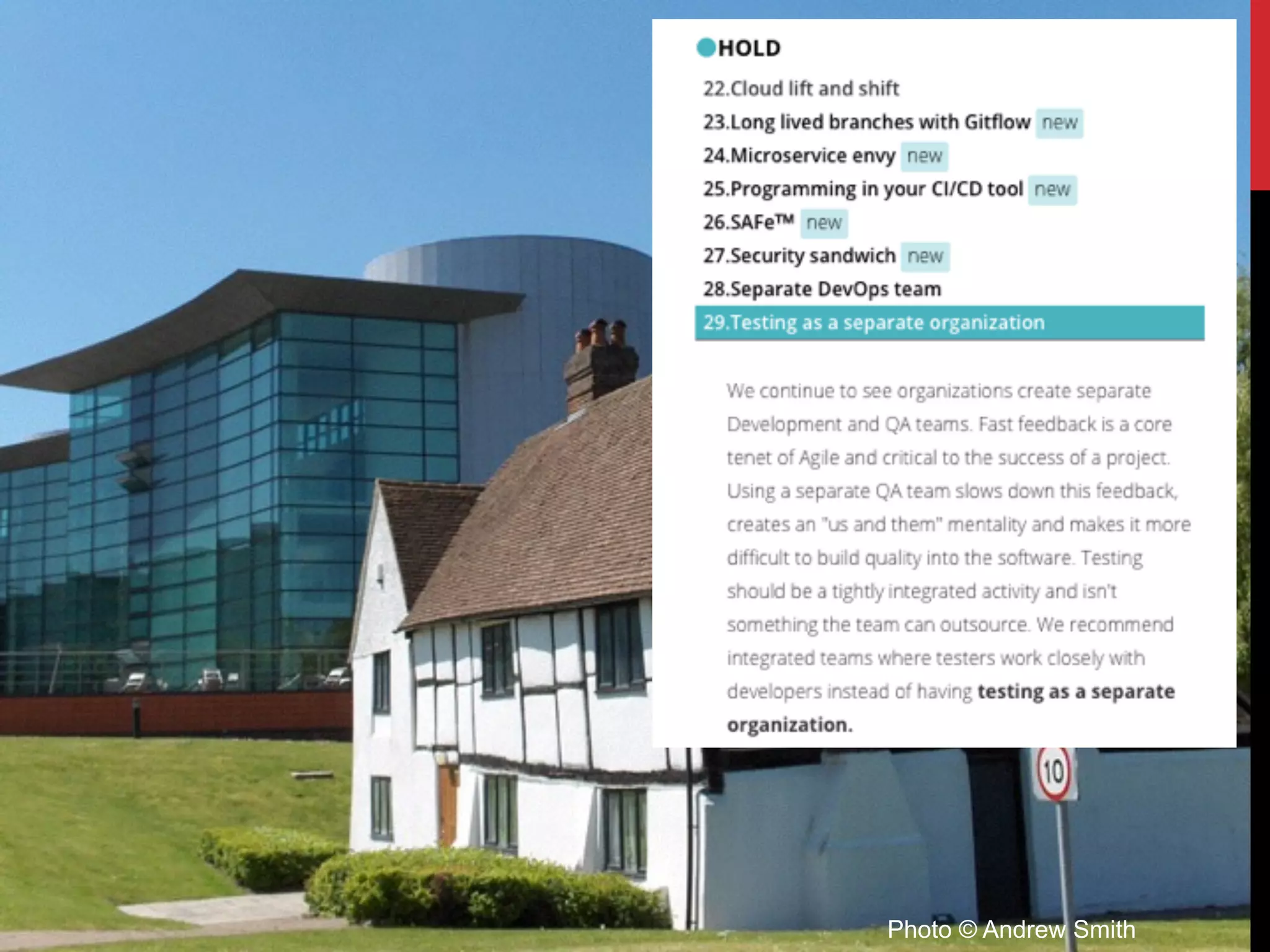 Photo © Andrew Smith
 