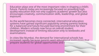 Why International Education is Becoming the Preferred Choice for ...