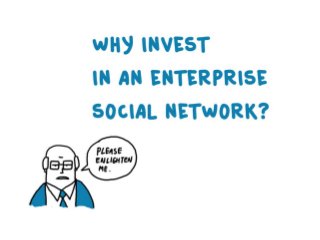 Why invest in a social enterprise network?
Please enlighten me.

 