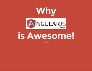 AngularJS - What is it & Why is it awesome ? (with demos) | PPT