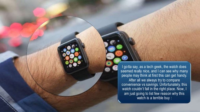 Why is Apple Watch is a Terrible Buy