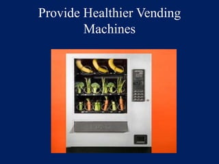 Limited Fast FoodMeals should not always be eaten on the run. Fast meals tend to be made from processed foods that have a high fat and sodium content. For example, frozen prepared foods usually have breading or are frozen in gravies and sauces.