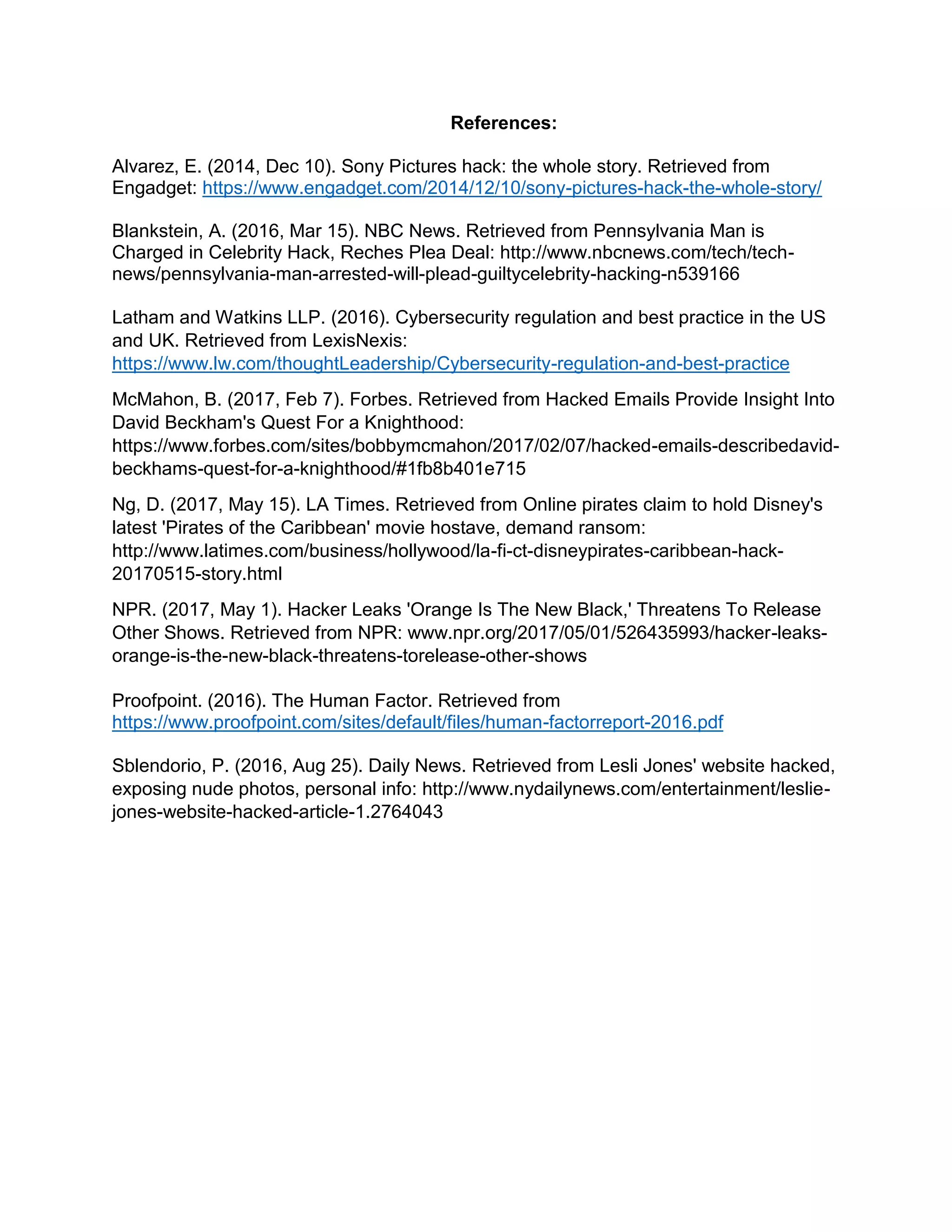 Why is cybersecurity important for the entertainment industry | PDF