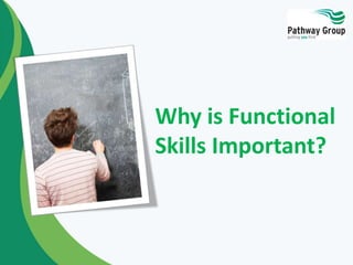 Why is Functional
Skills Important?
 