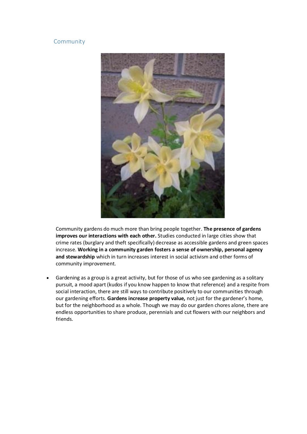 Why Is Gardening Important 