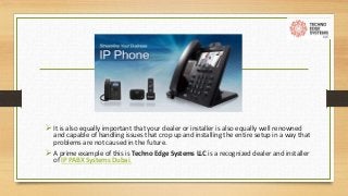 Why is it important to choose the best IP PABX Systems in Dubai Slide 3