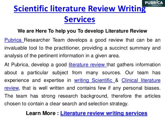 why is it important for a researcher to review literature