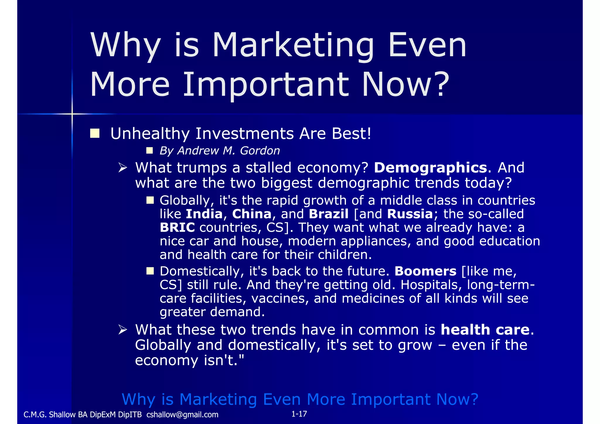 Why Is Marketing Even More Important Now Linkedin