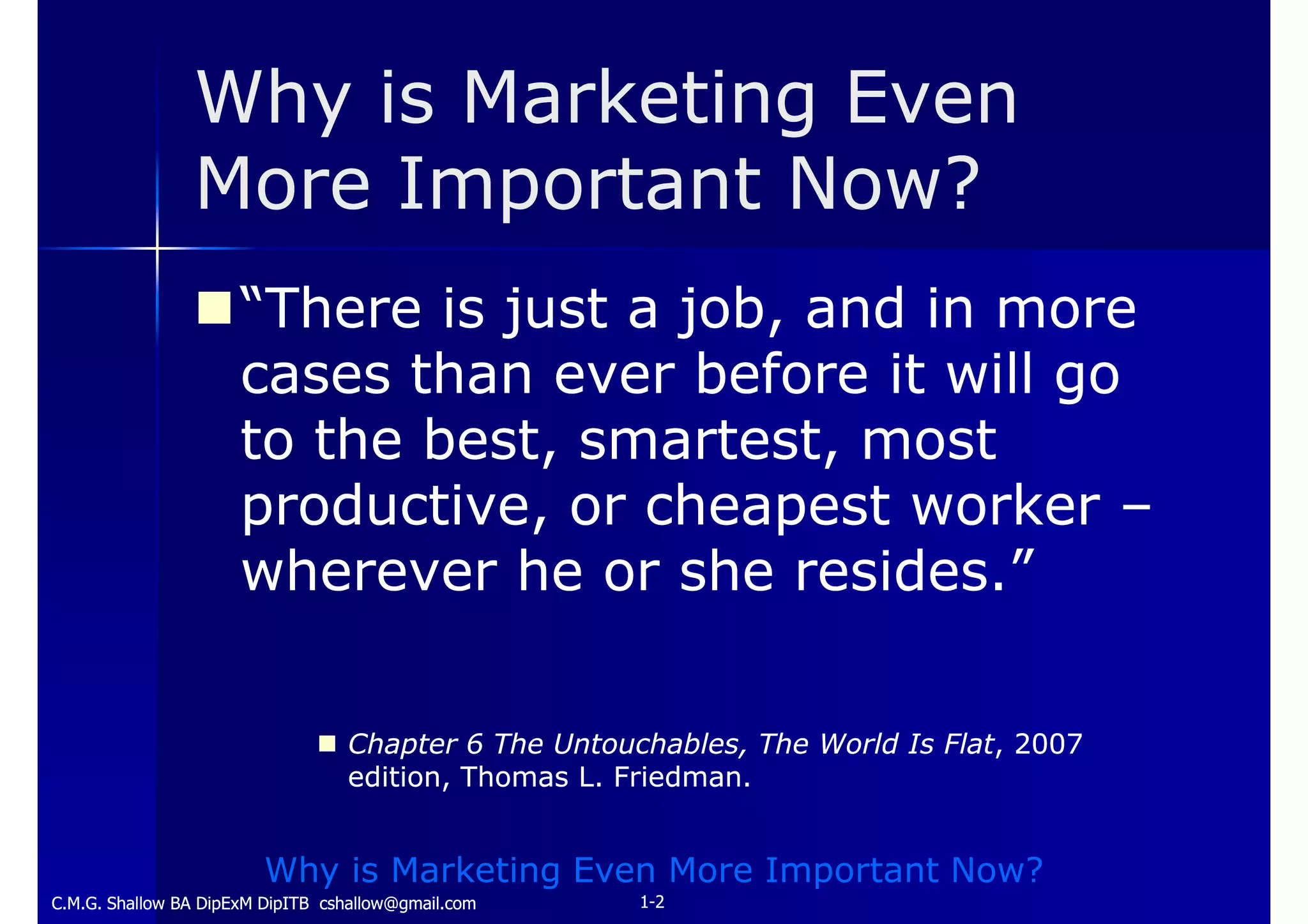 Why Is Marketing Even More Important Now Linkedin