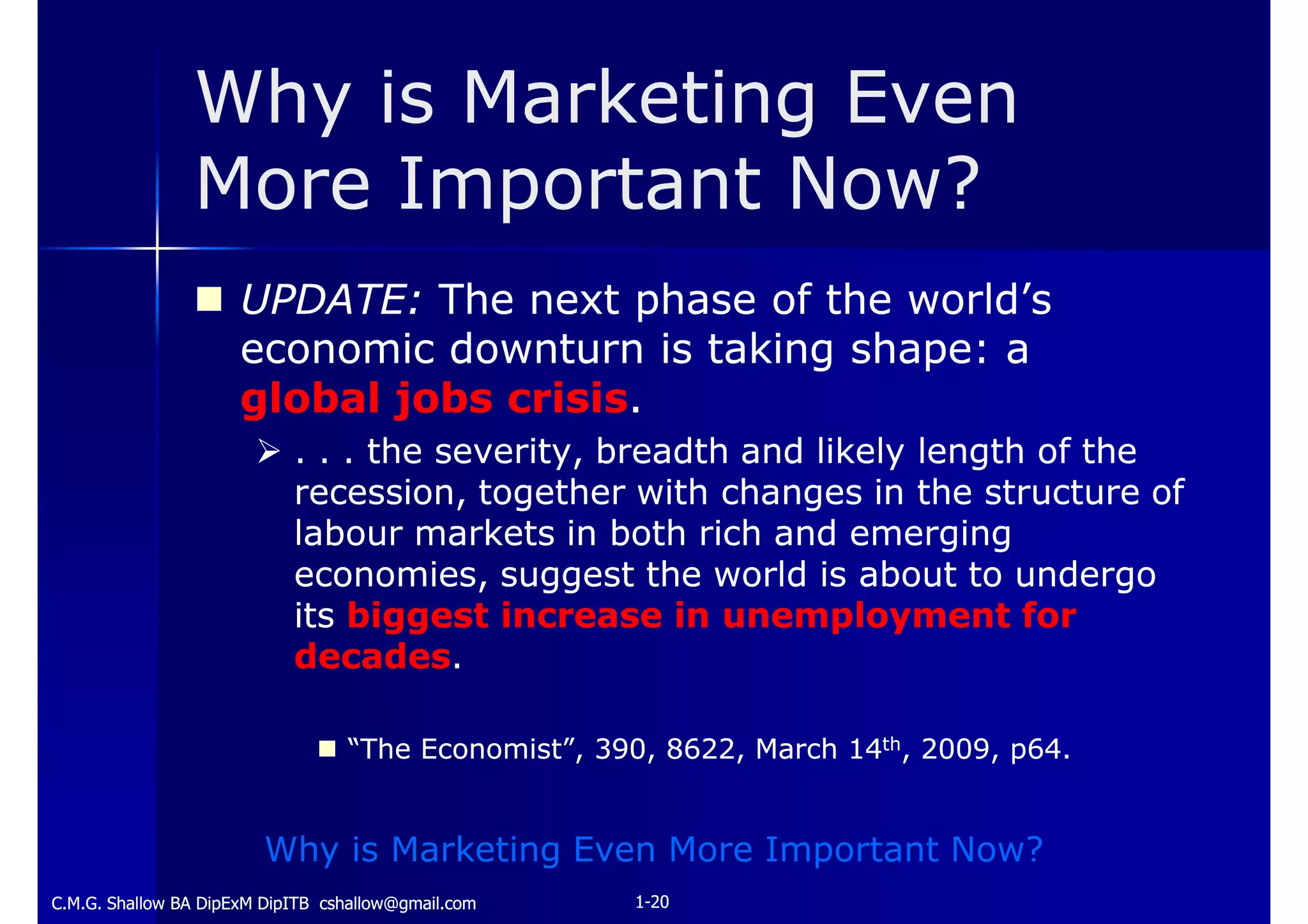 Why Is Marketing Even More Important Now Linkedin