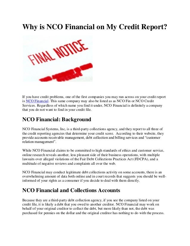 nco call center